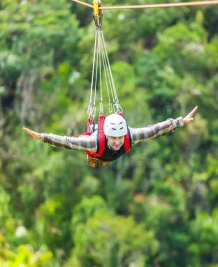 Flying Fox in Rishikesh
