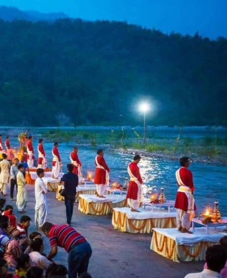 Ganga Arti in Rishikesh