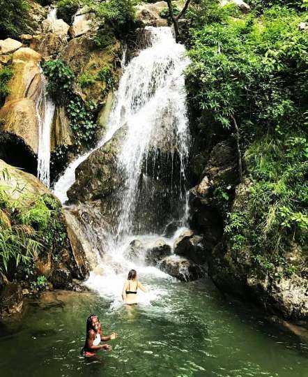 Waterfalls in Rishikesh